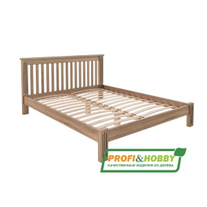 Кровать Rino 1400 х 2000 дуб, без покраски